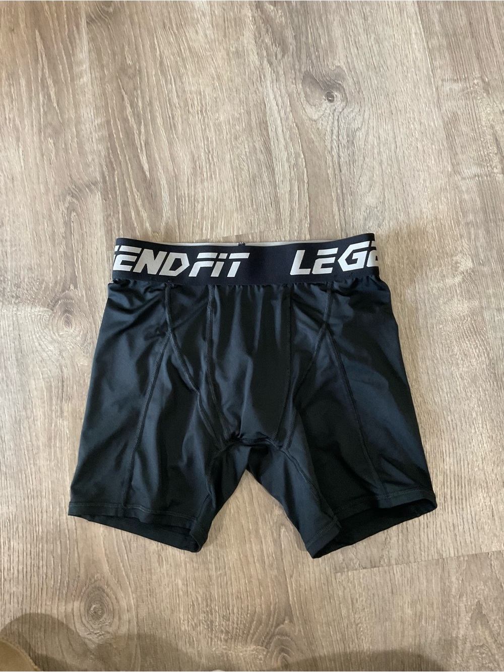 LegendFit Men's Black Compression Boxer Briefs